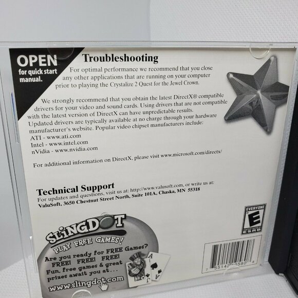 Video Game PC Crystalize 2 Quest for the Jewel Crown No Scratches Clean - Picture 11 of 11